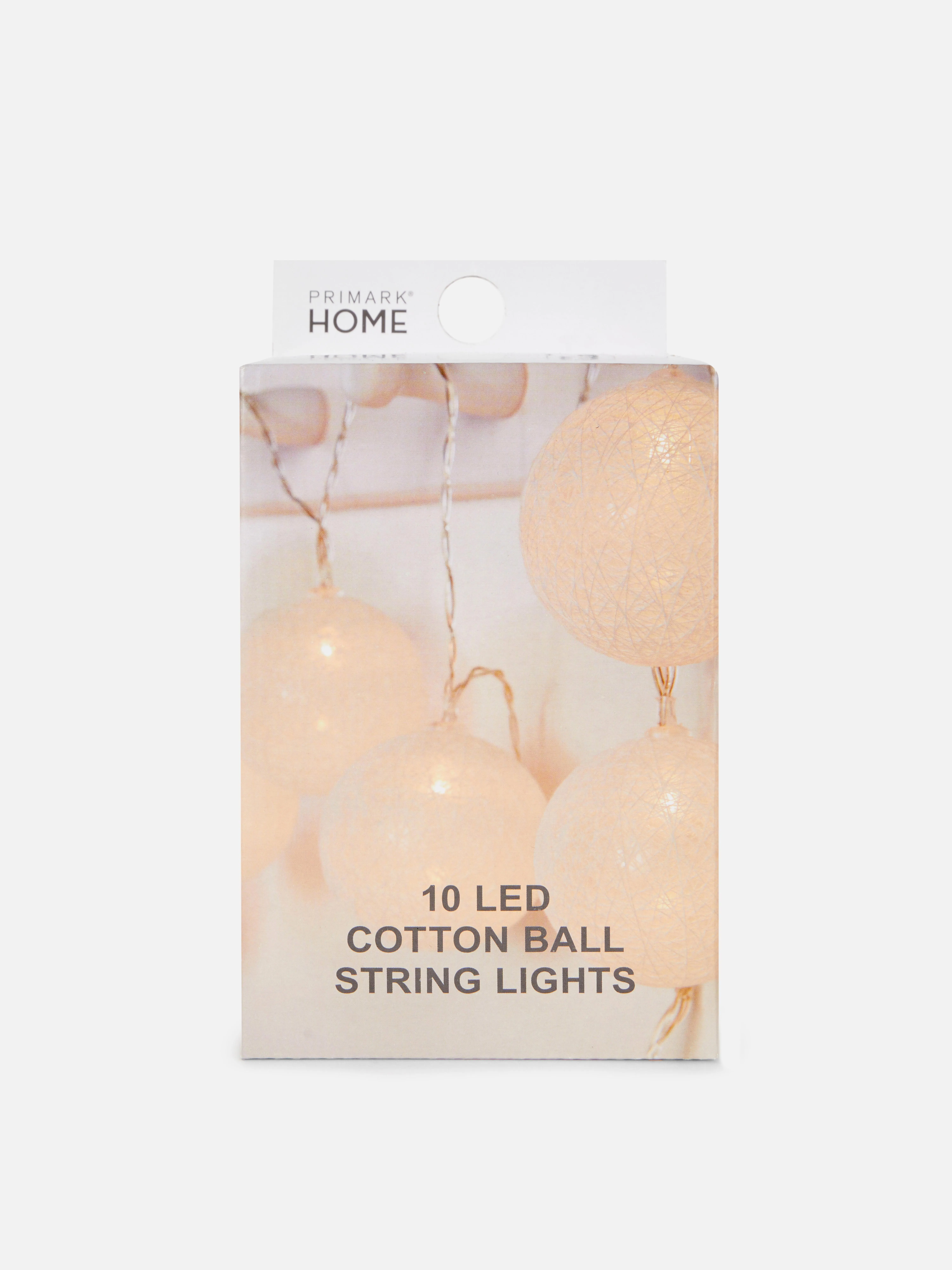 Cadena de luces LED compuesta por bolas