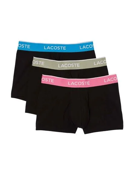 Calzoncillos Lacoste Casual Negro para Hombre