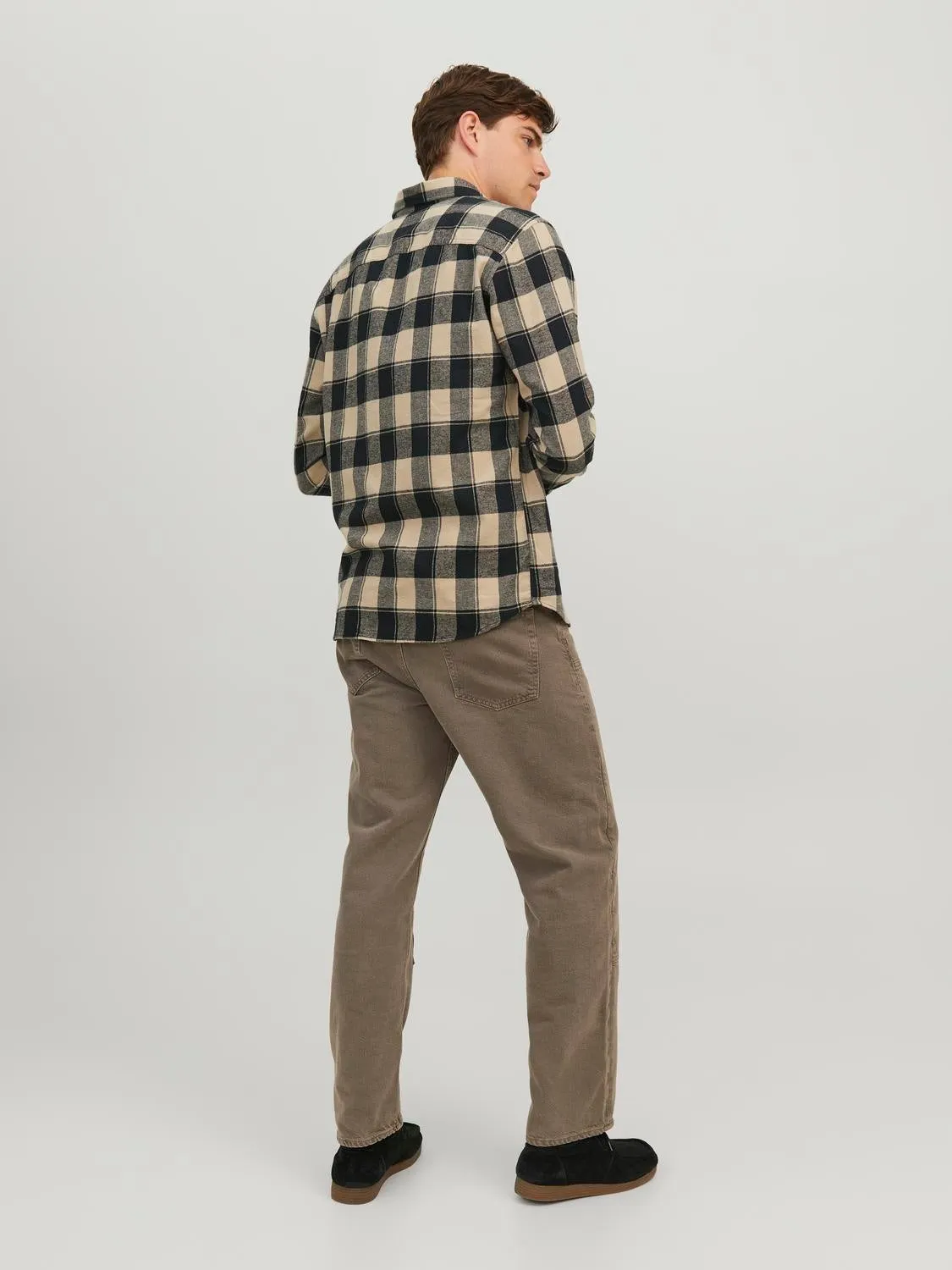 Camisa a cuadros Corte slim | Beige | Jack & Jones®