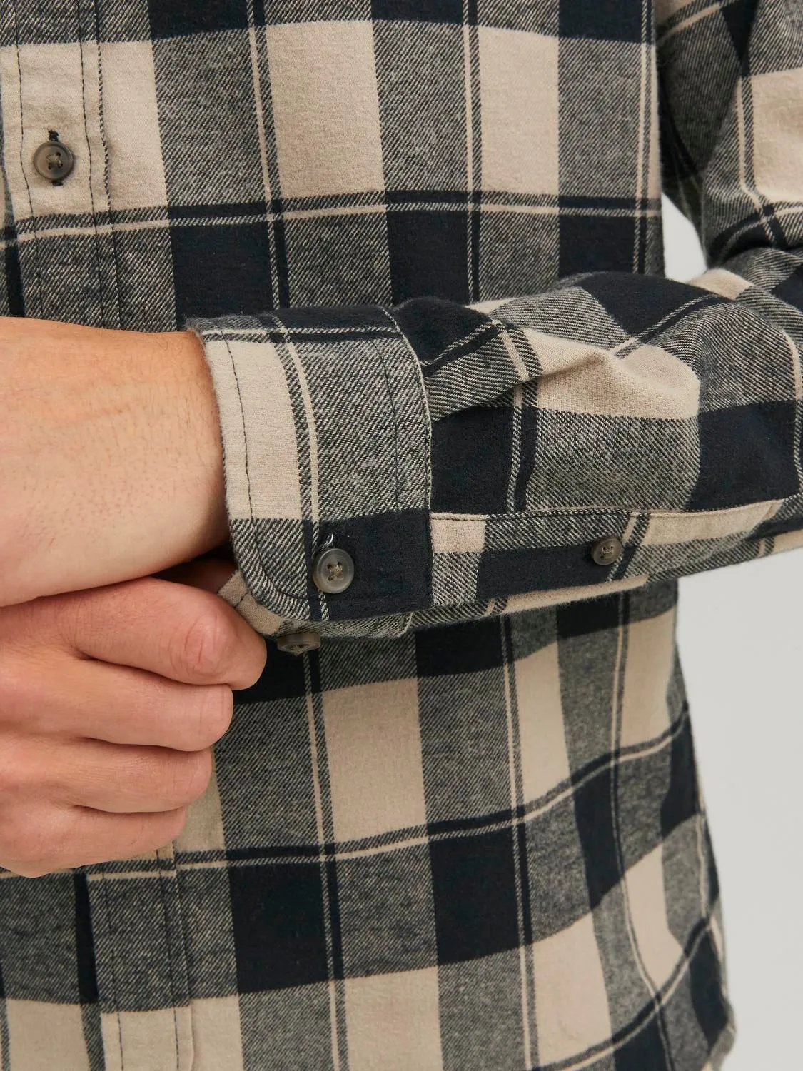 Camisa a cuadros Corte slim | Beige | Jack & Jones®
