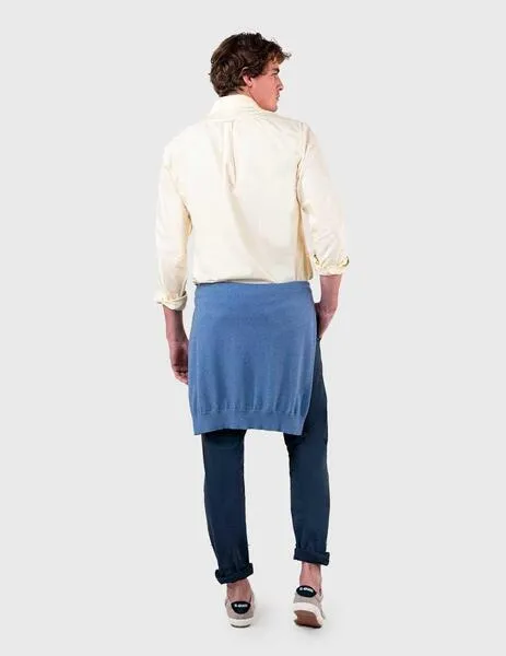 Camisa El Ganso Garment Dyed Amarillo para hombre