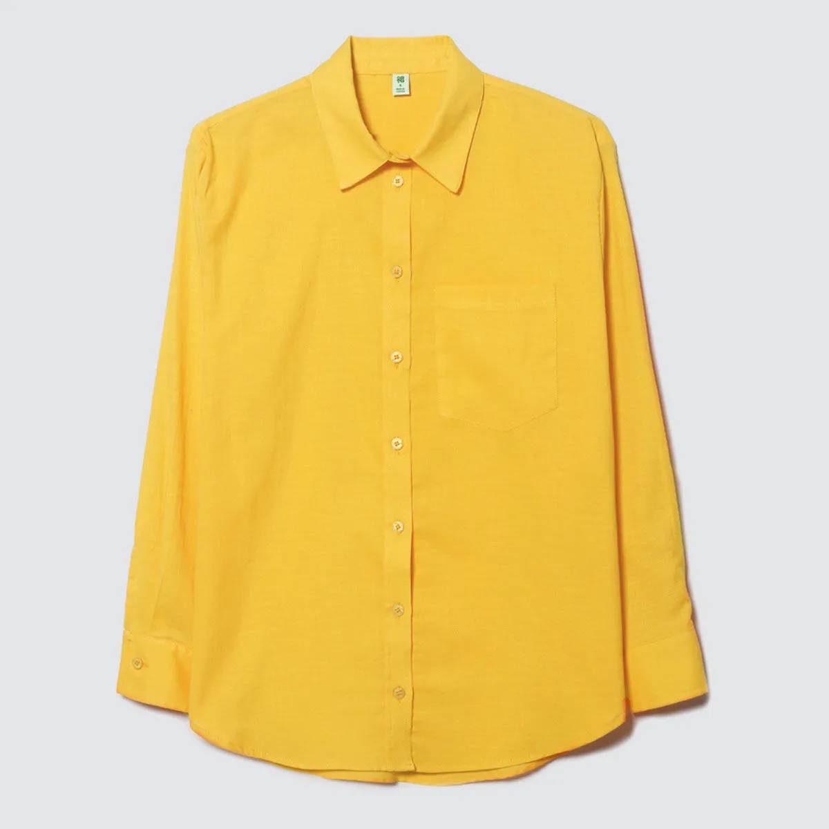 Camisa Manga Larga con Bolsillo