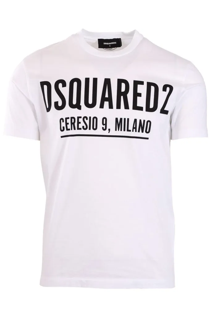 Camiseta blanca manga corta 