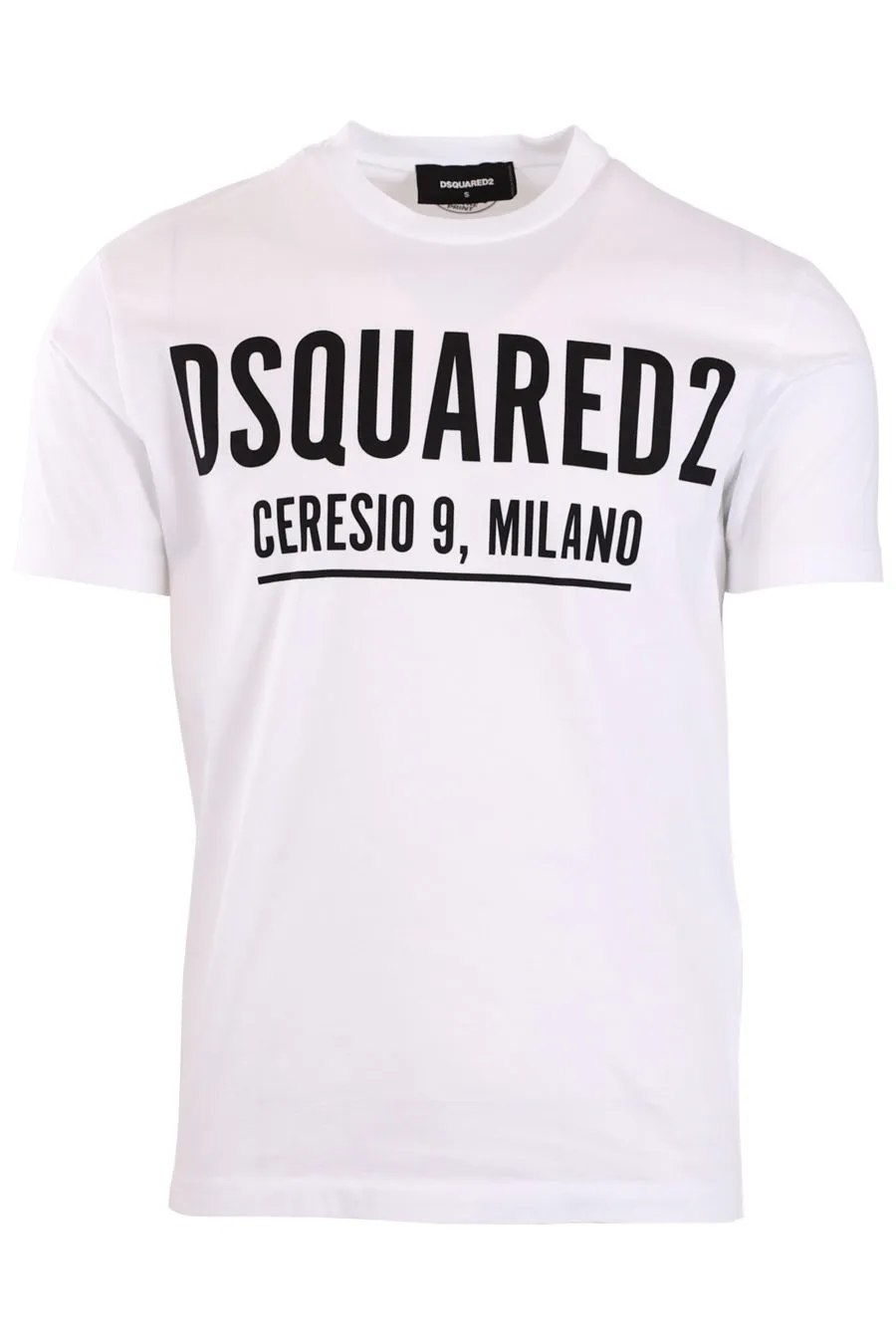 Camiseta blanca manga corta 
