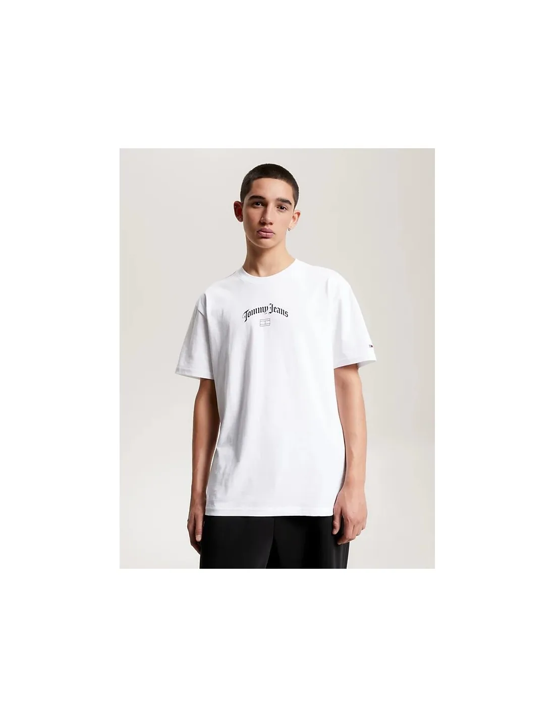 Camiseta con logo trasero y corte clásico de Tommy Jeans
