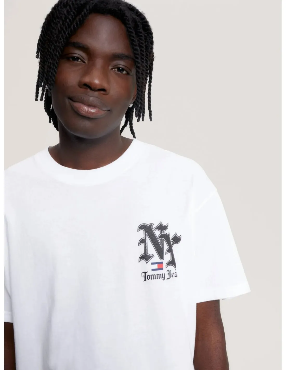 Camiseta de corte clásico con logo New York de Tommy Jeans