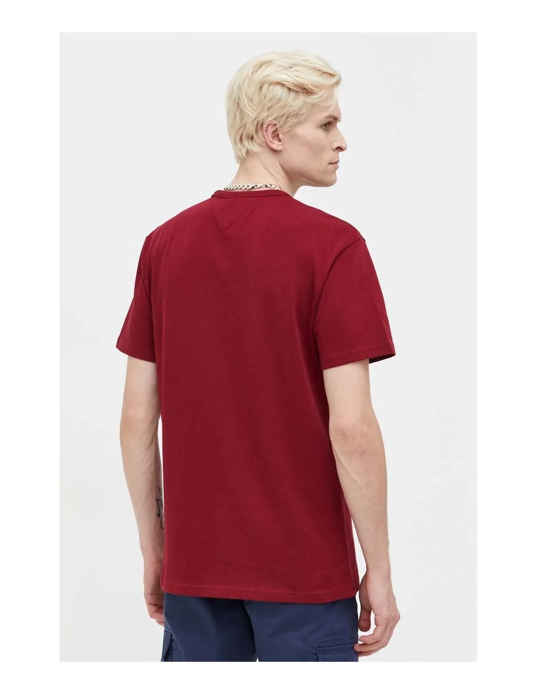 Camiseta de corte clásico con parche de Tommy Jeans