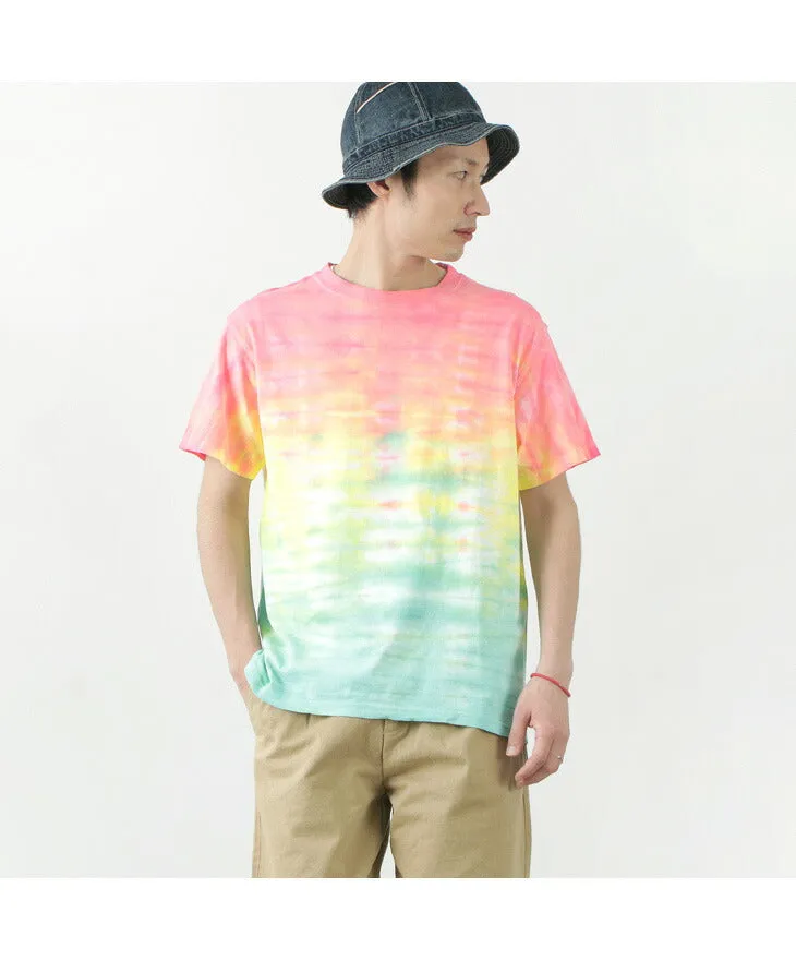 Camiseta de manga corta de buen tinte / horizonte