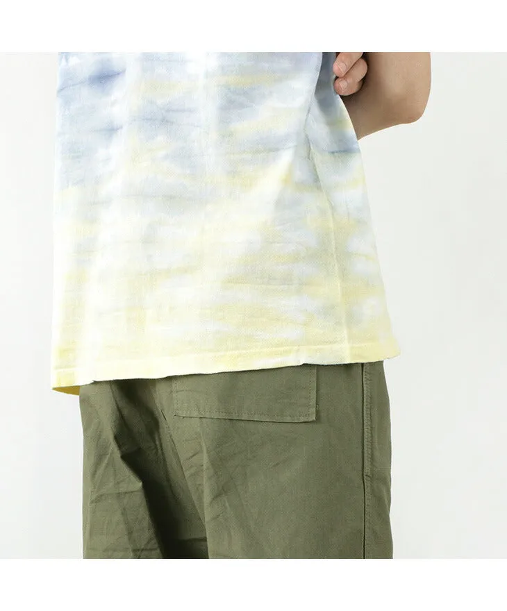 Camiseta de manga corta de buen tinte / horizonte