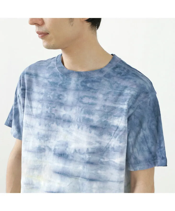Camiseta de manga corta de buen tinte / horizonte