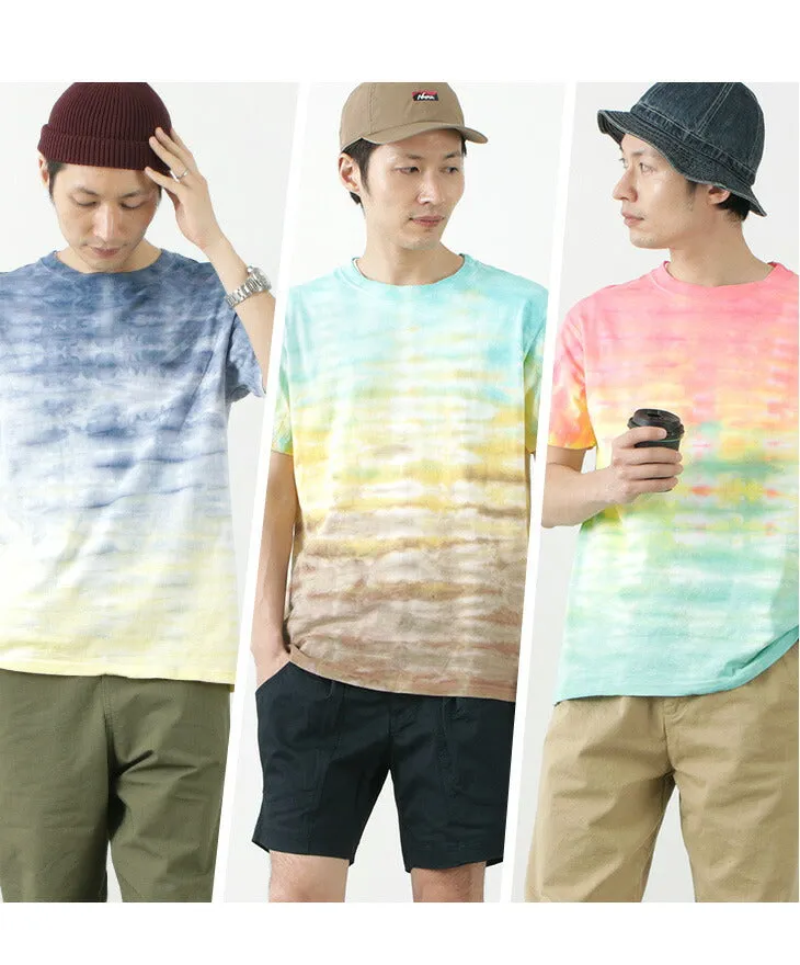Camiseta de manga corta de buen tinte / horizonte
