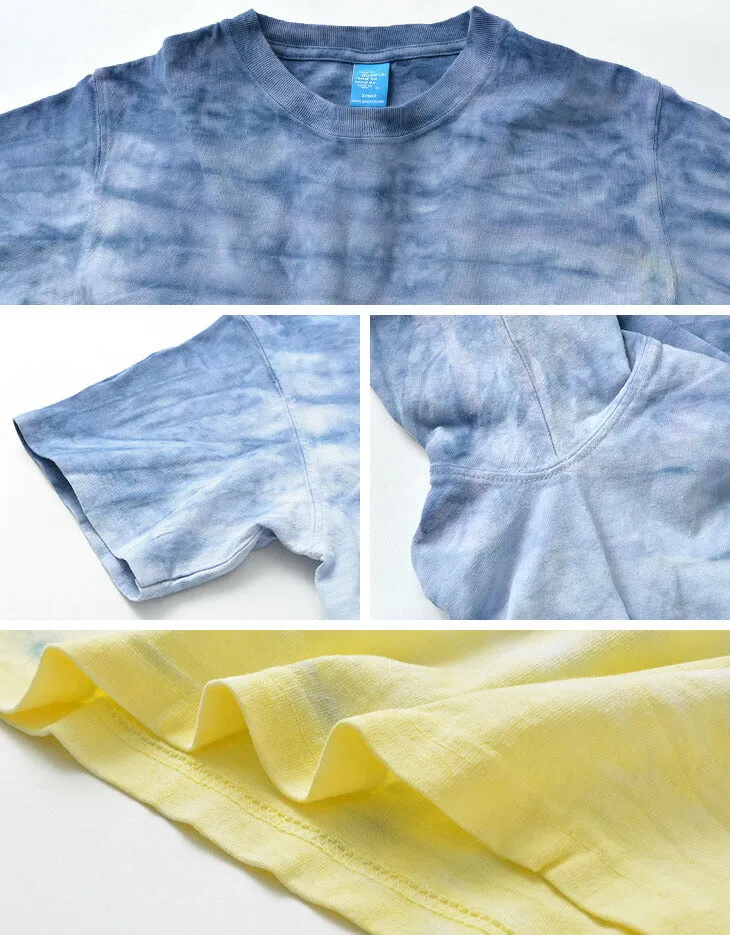 Camiseta de manga corta de buen tinte / horizonte