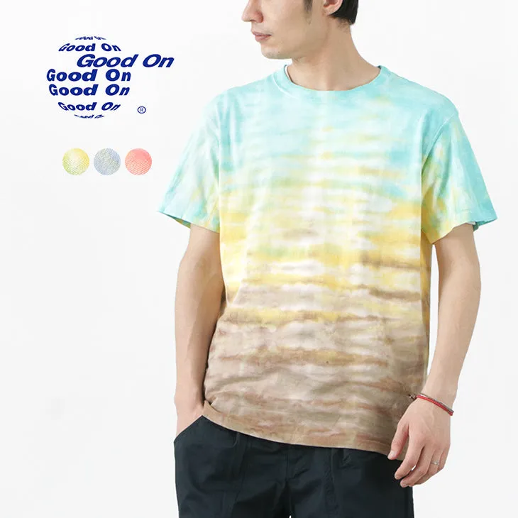 Camiseta de manga corta de buen tinte / horizonte
