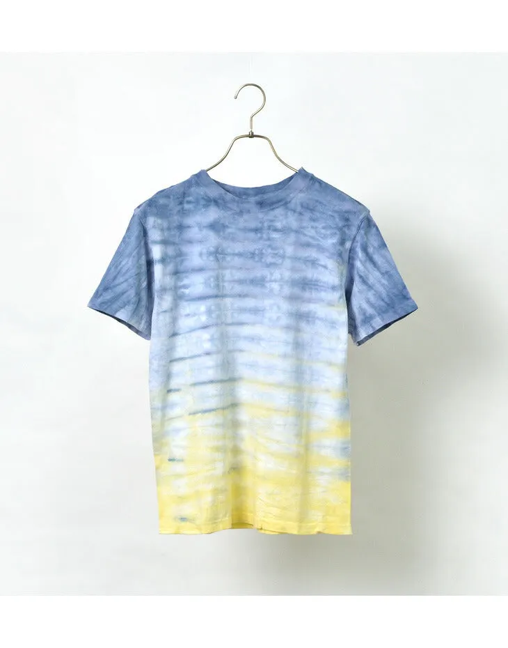 Camiseta de manga corta de buen tinte / horizonte
