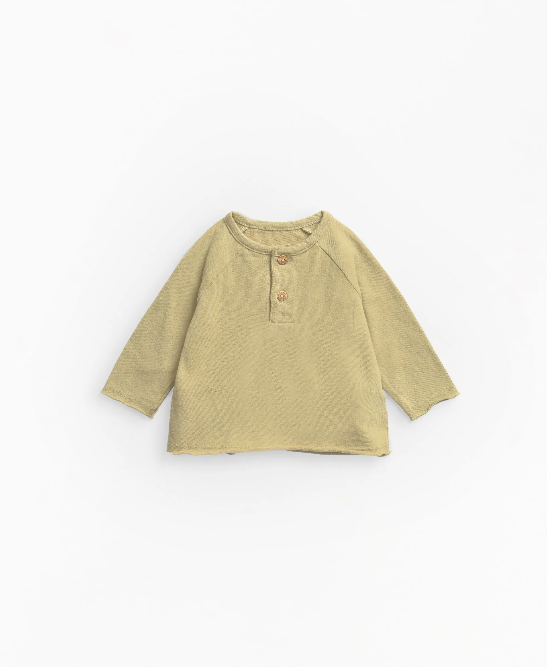 Camiseta de punto con botones de coco | Mother Lúcia