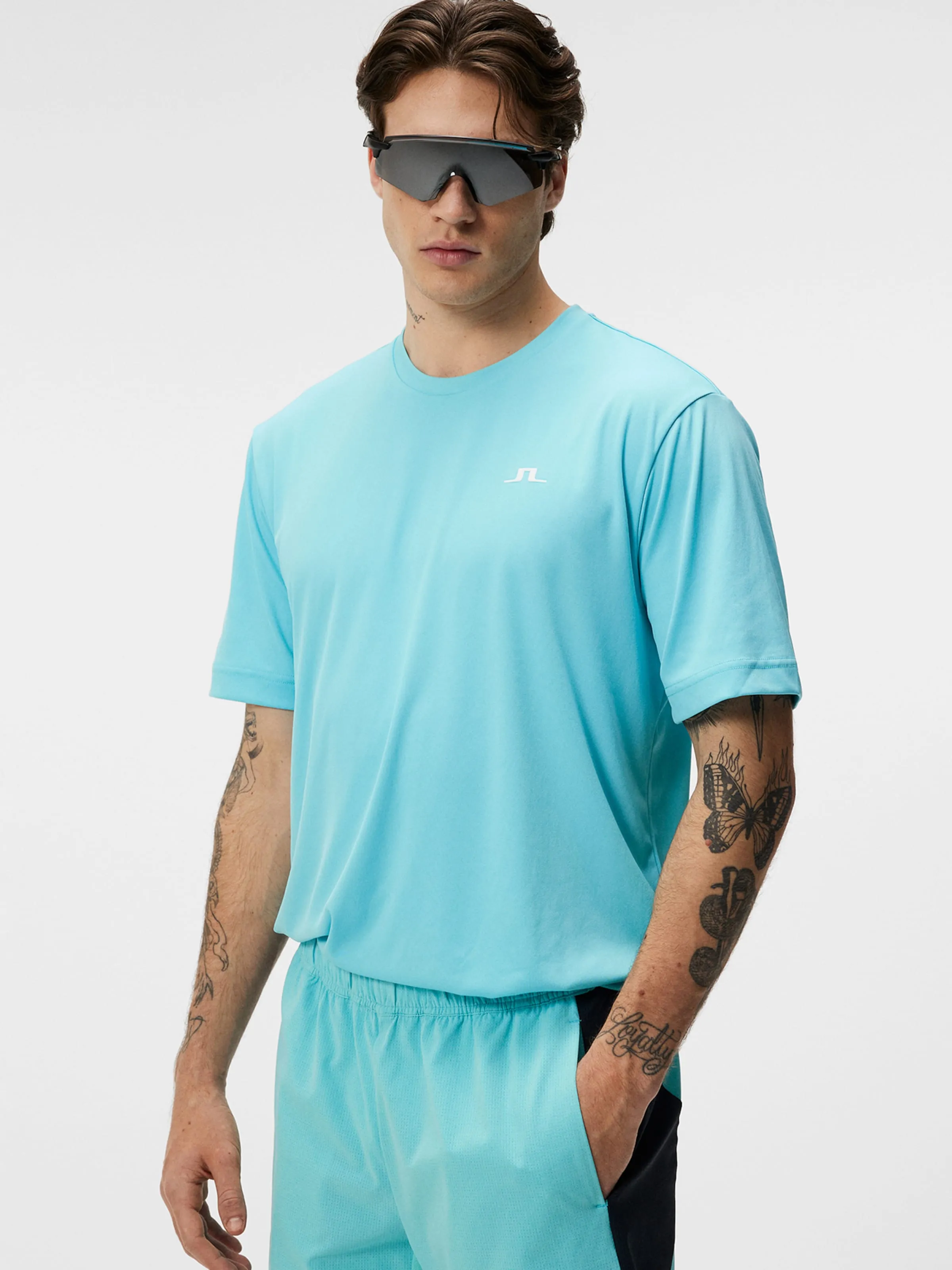 Camiseta funcional 'Ade' J.Lindeberg en Aqua