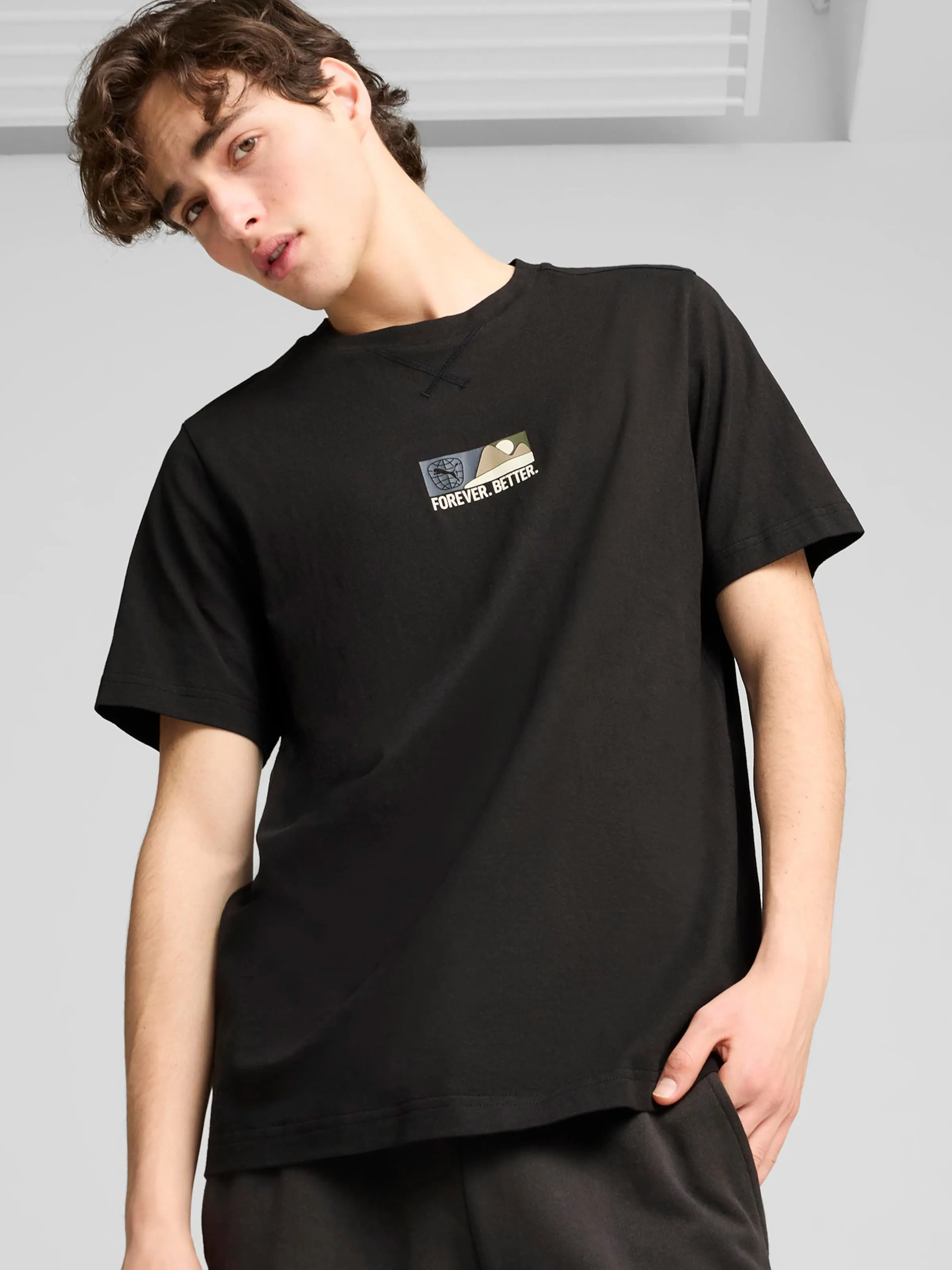 Camiseta funcional 'Better' PUMA en Negro