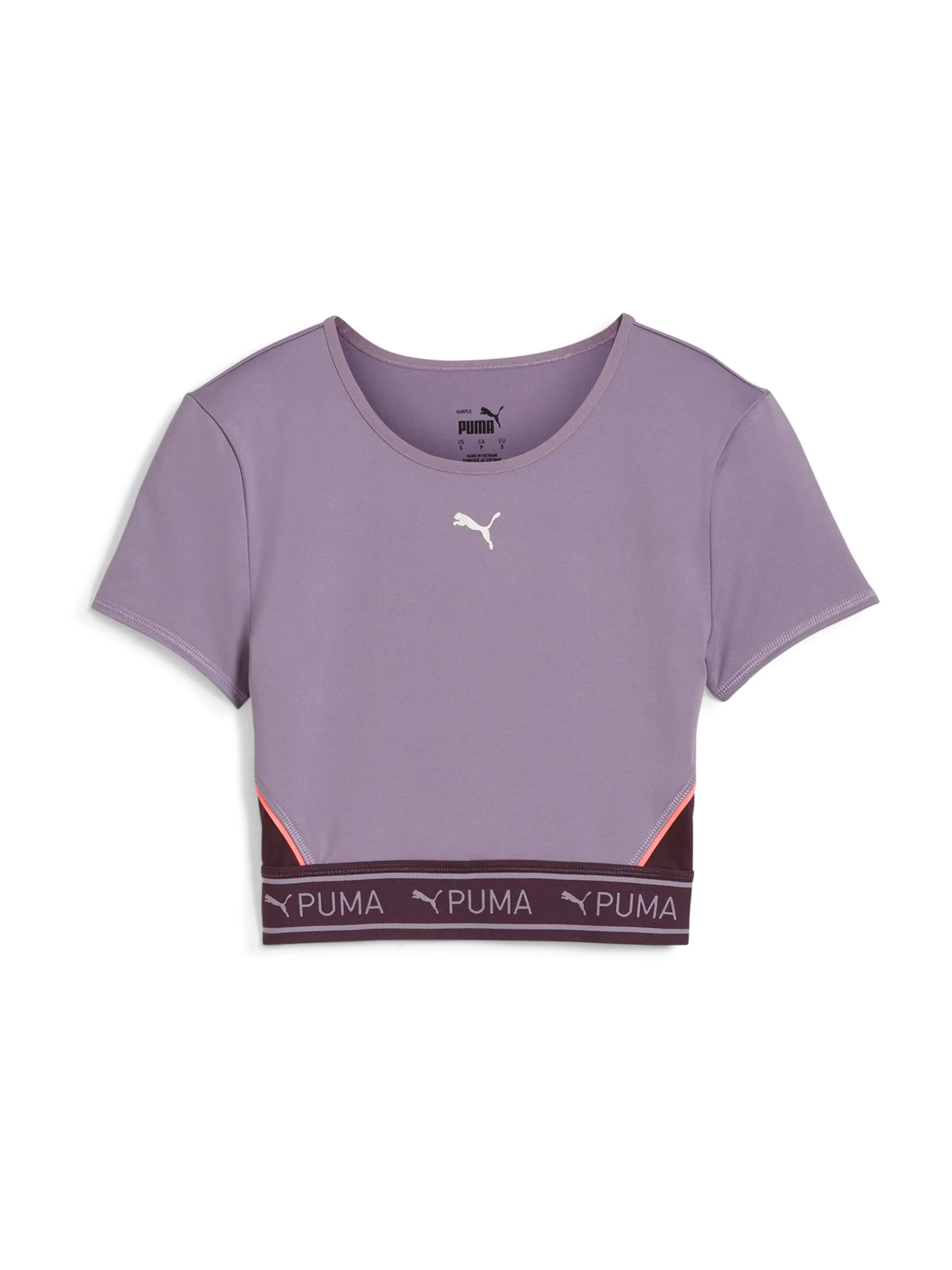 Camiseta funcional 'STRONG' PUMA en Ciruela, Lavanda