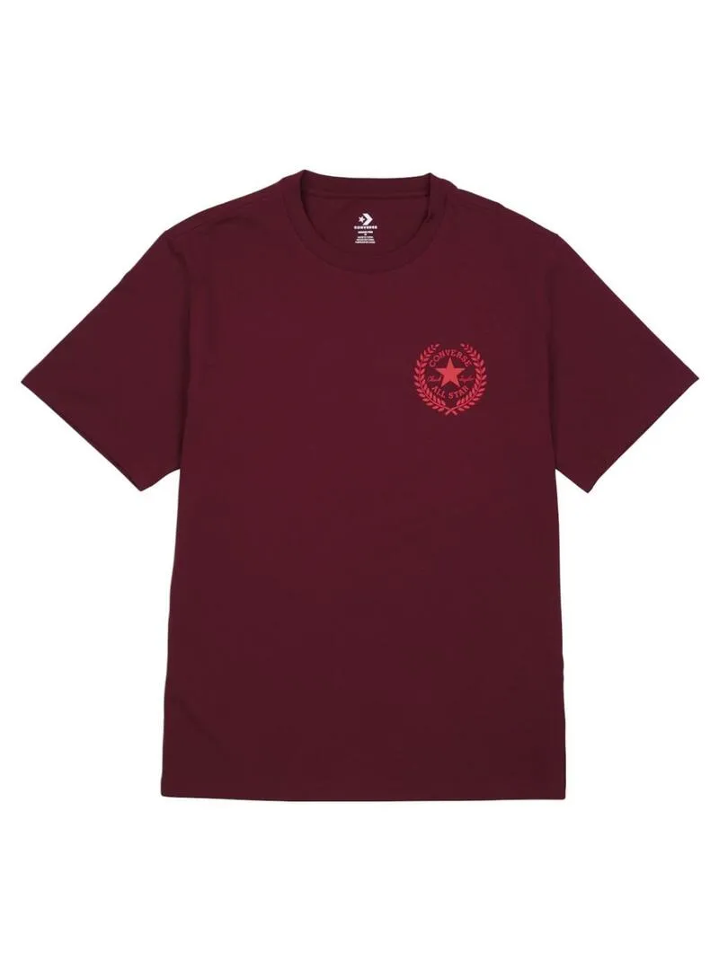 Camiseta Hombre Converse Retro Granate
