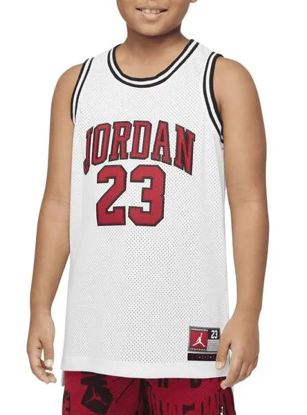 Camiseta Jordan 23 blanco para niño