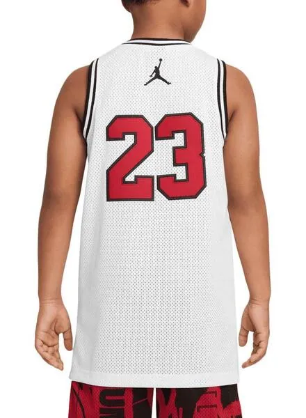 Camiseta Jordan 23 blanco para niño