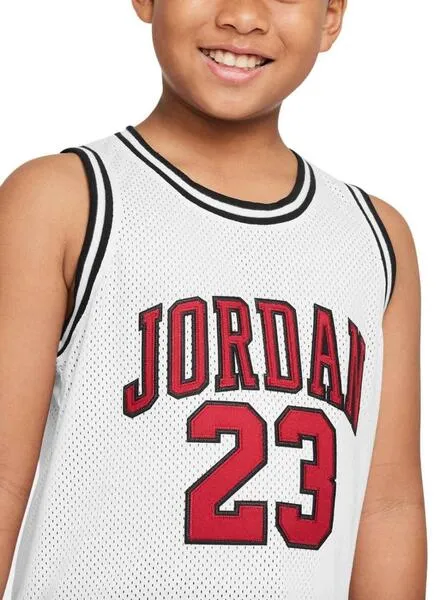 Camiseta Jordan 23 blanco para niño