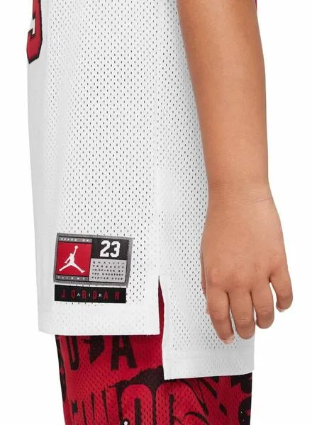 Camiseta Jordan 23 blanco para niño