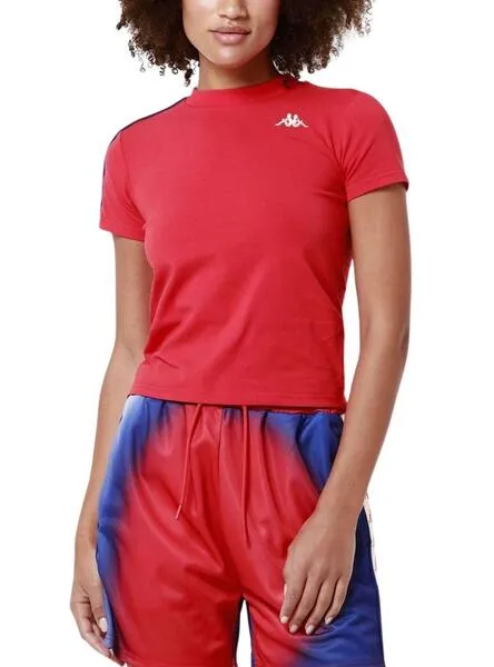 Camiseta Kappa Luise Rojo Para Mujer