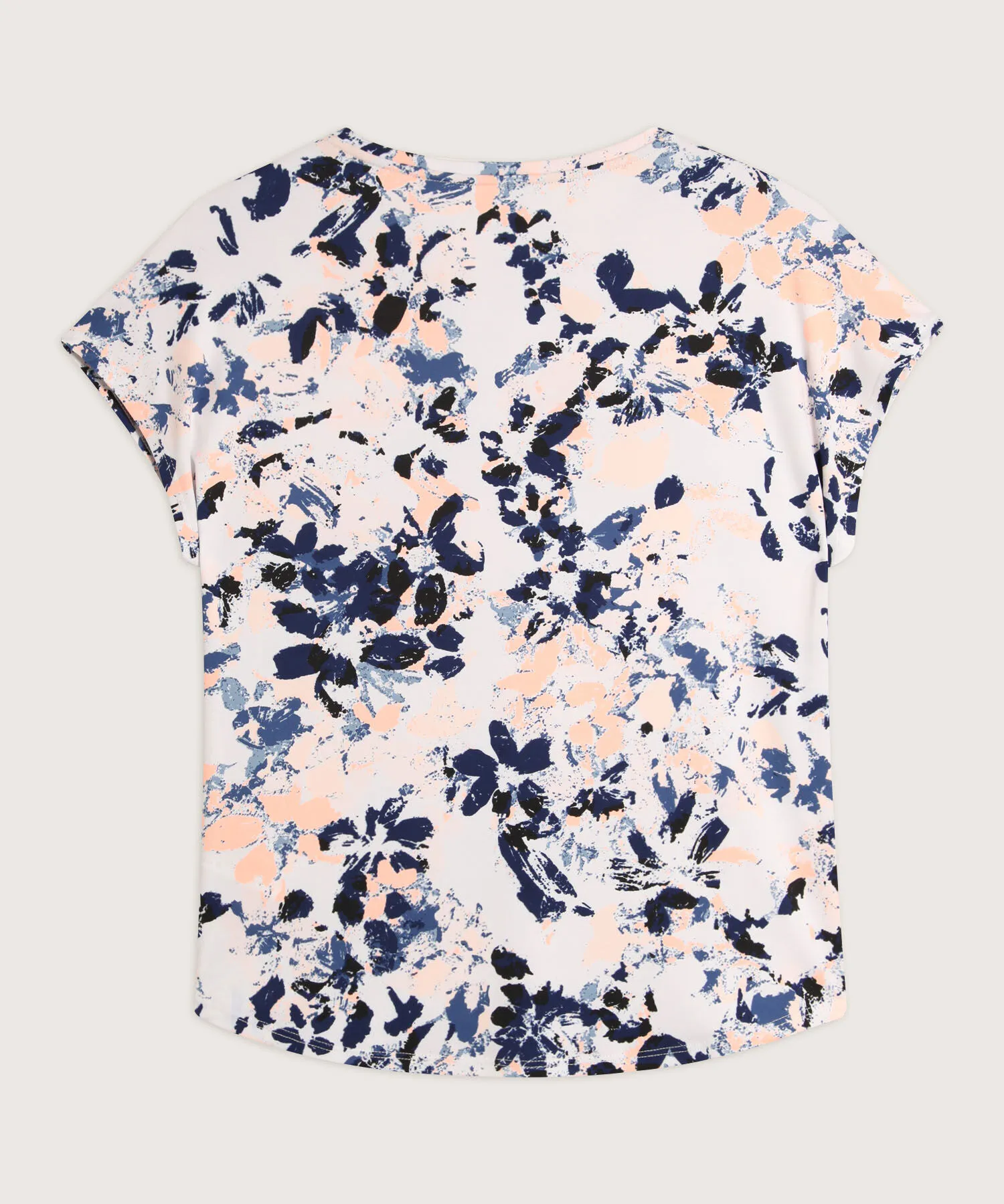 CAMISETA MANGA CORTA INTEGRADA ESTAMPADA CON SCREEN