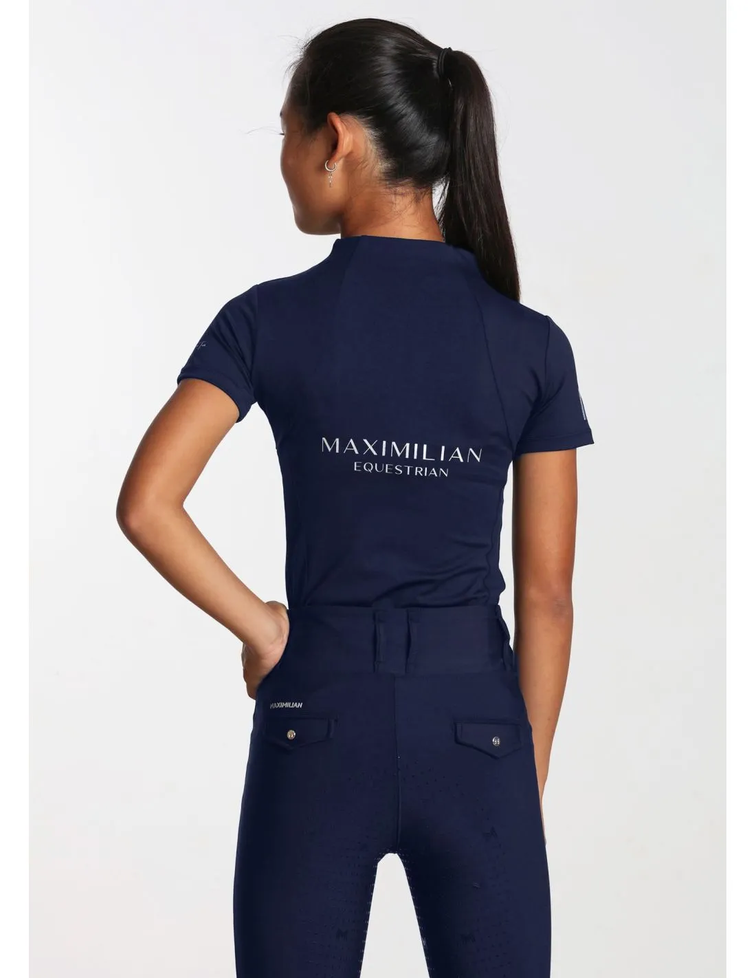 CAMISETA MANGA CORTA JÚNIOR BASE LAYER MARINO