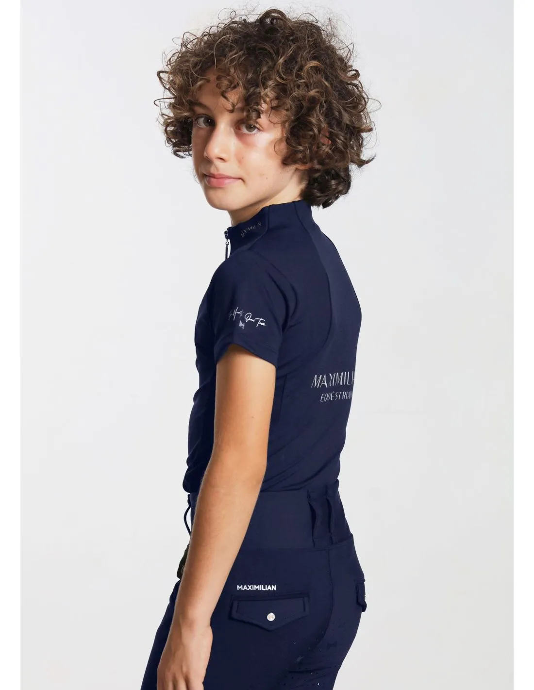 CAMISETA MANGA CORTA JÚNIOR BASE LAYER MARINO