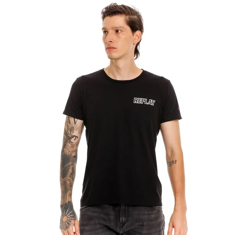 Camiseta Manga Corta Para Hombre Replay