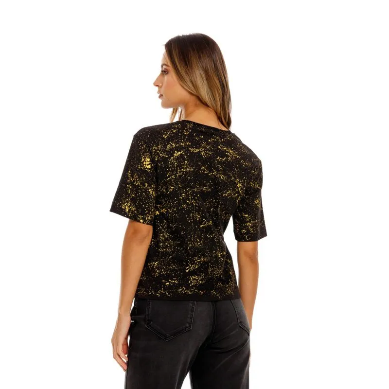 Camiseta Manga Corta Para Mujer Girbaud