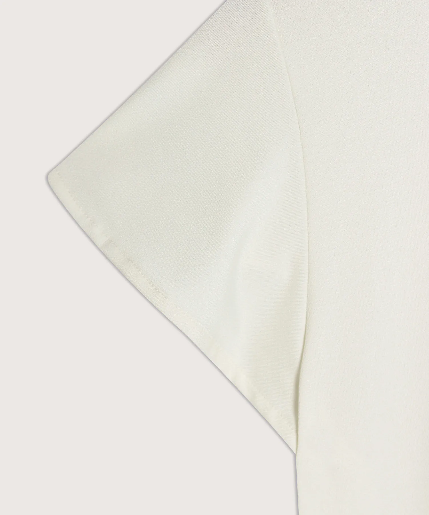 CAMISETA MANGA CORTA UNICOLOR CON CUELLO REDONDO