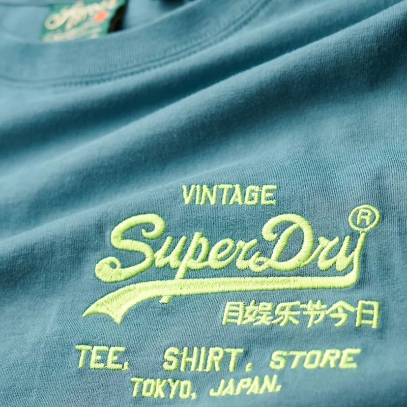 Camiseta Para Hombre Neon Vl Superdry