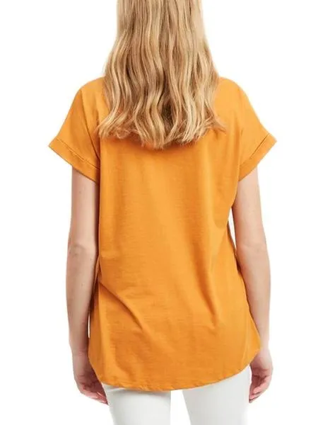 camiseta vila vidreamers golden para mujer