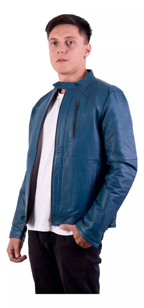 CAMPERA DE CUERO VACUNO 100% LEGITIMO DE HOMBRE  ART: GABRI