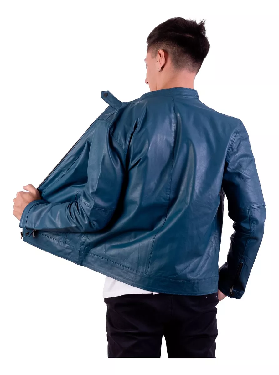 CAMPERA DE CUERO VACUNO 100% LEGITIMO DE HOMBRE  ART: GABRI