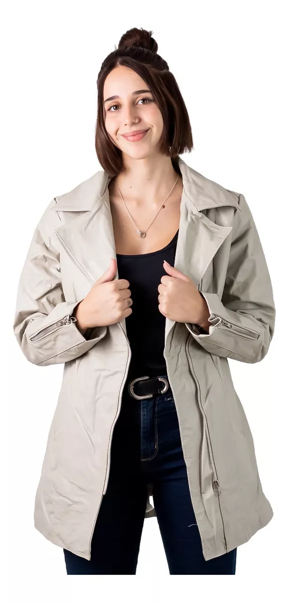 CAMPERA DE CUERO VACUNO 100% LEGITIMO DE MUJER  ART: 333.B