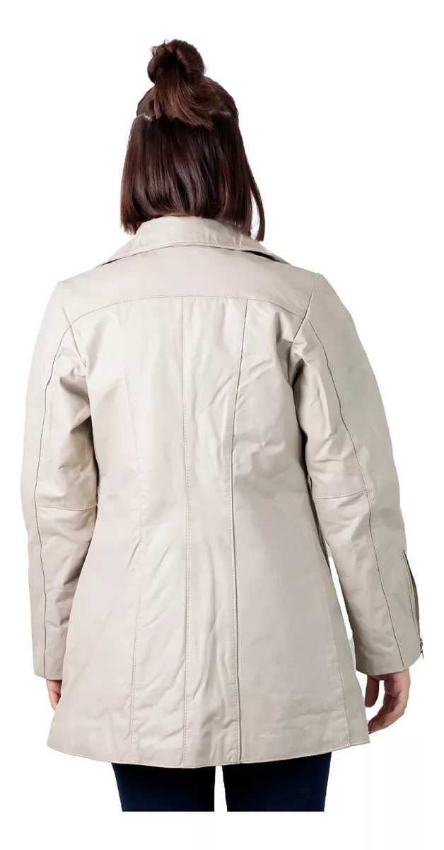 CAMPERA DE CUERO VACUNO 100% LEGITIMO DE MUJER  ART: 333.B