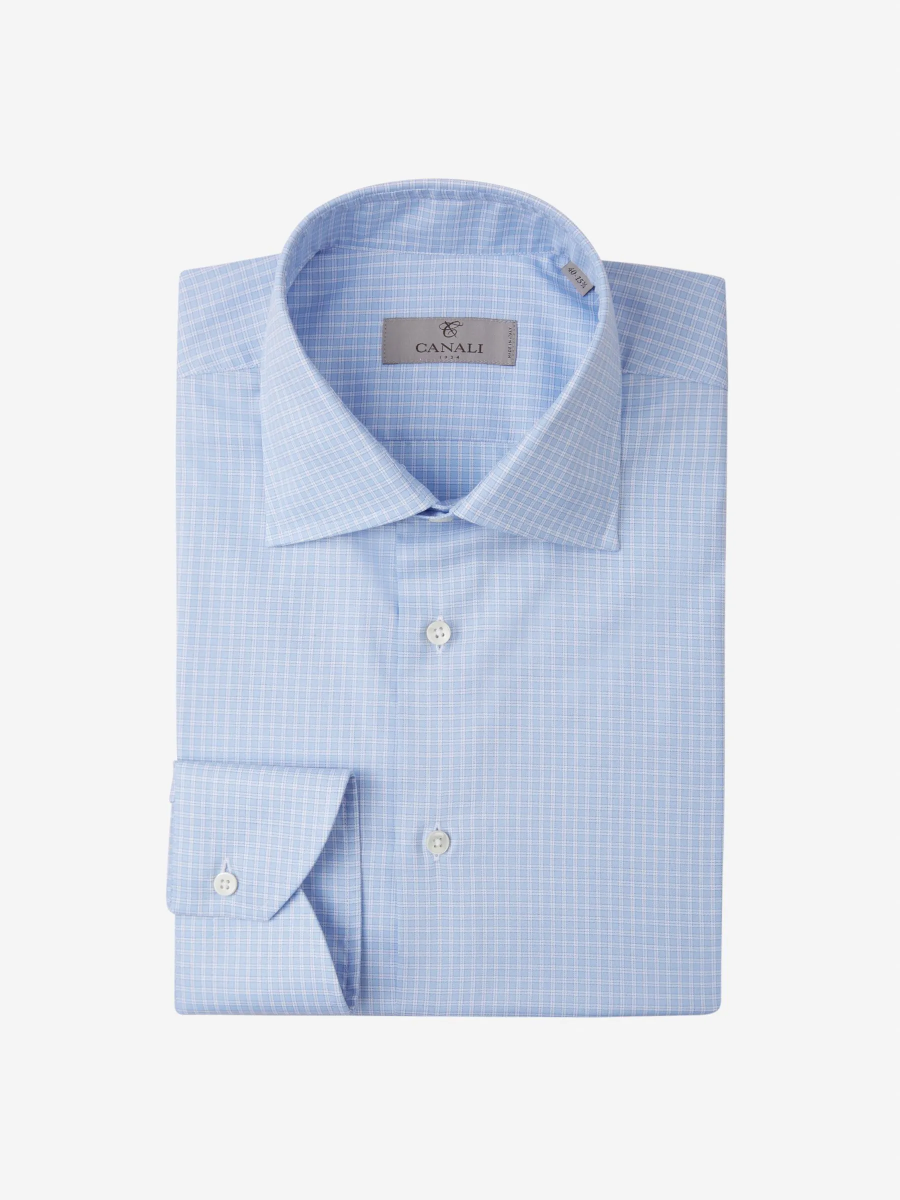 Canali Camisa Motivo Cuadros