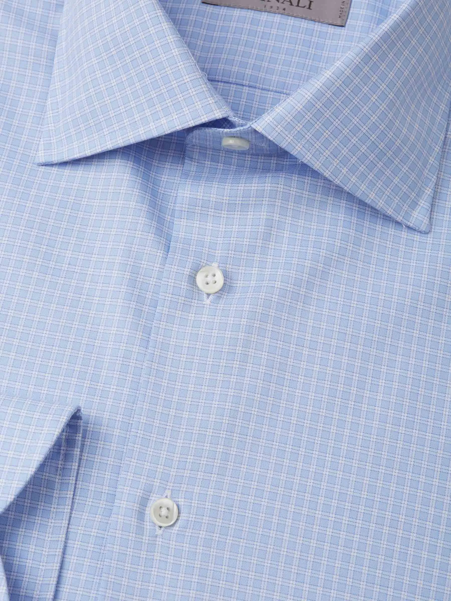 Canali Camisa Motivo Cuadros