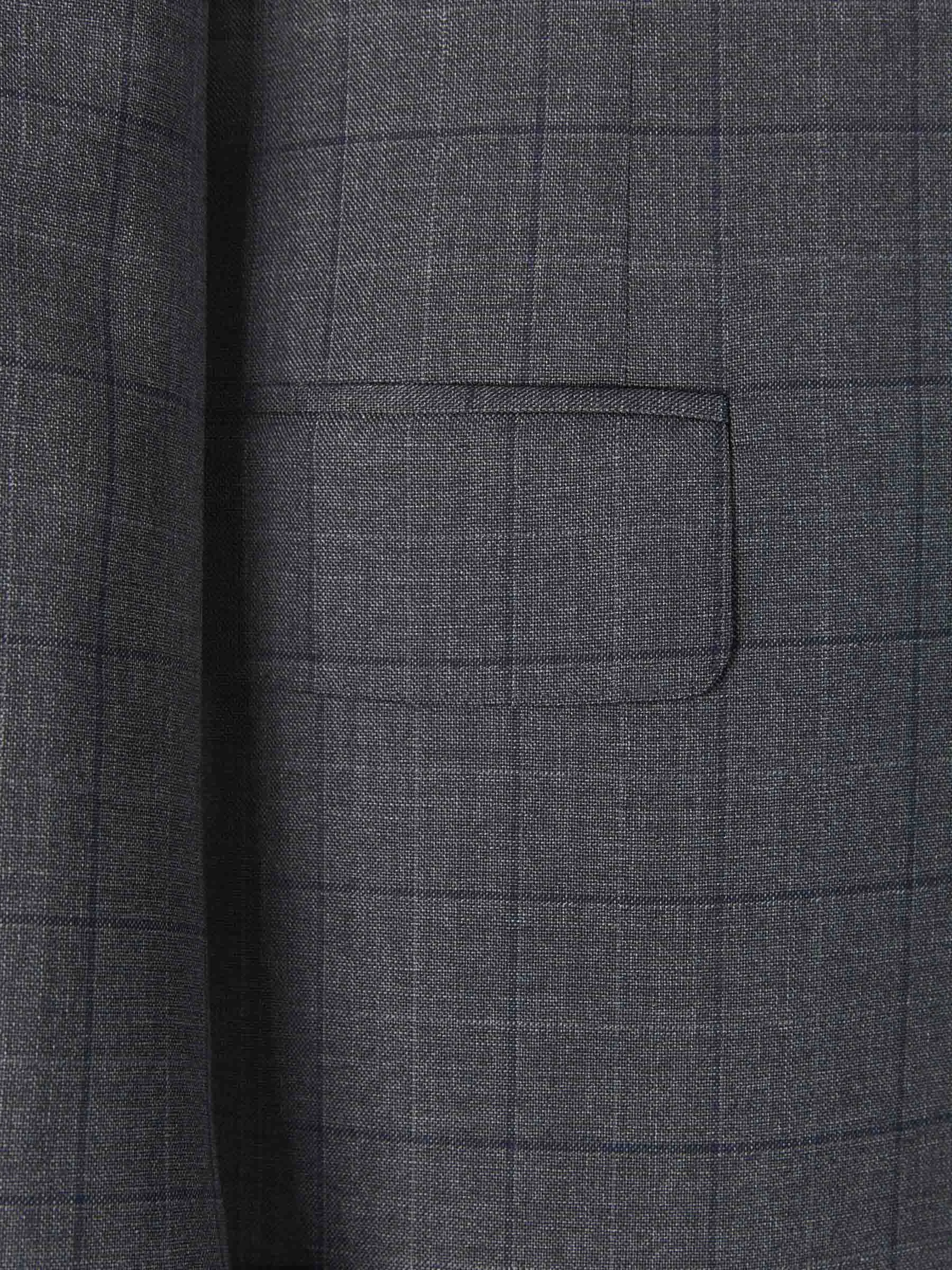 Canali Traje Motivo Cuadros