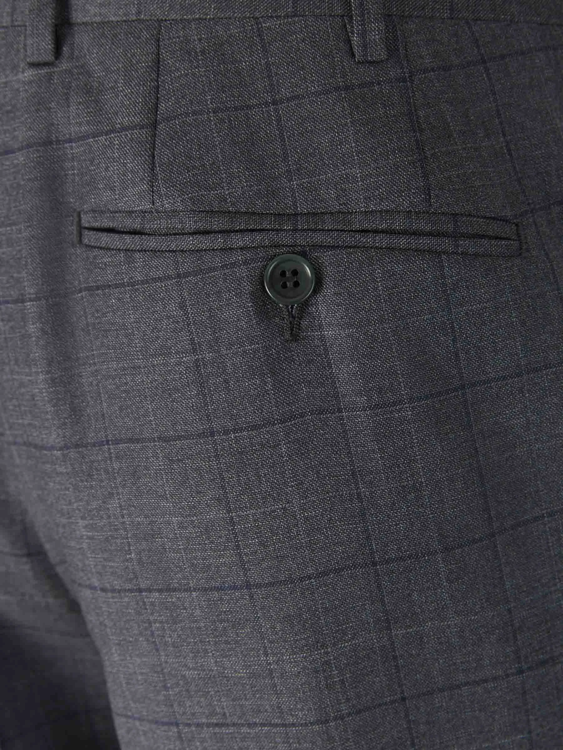 Canali Traje Motivo Cuadros