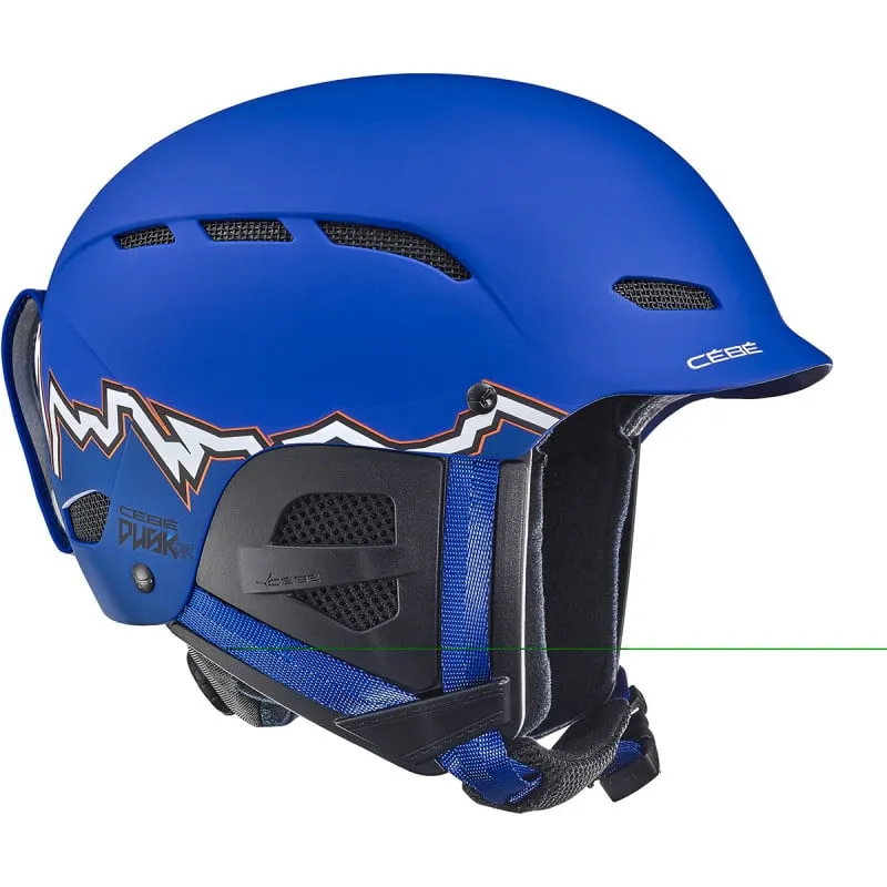 Casco de esquí Cébé Dusk Junior (Nautic Blue Mountain Matte)