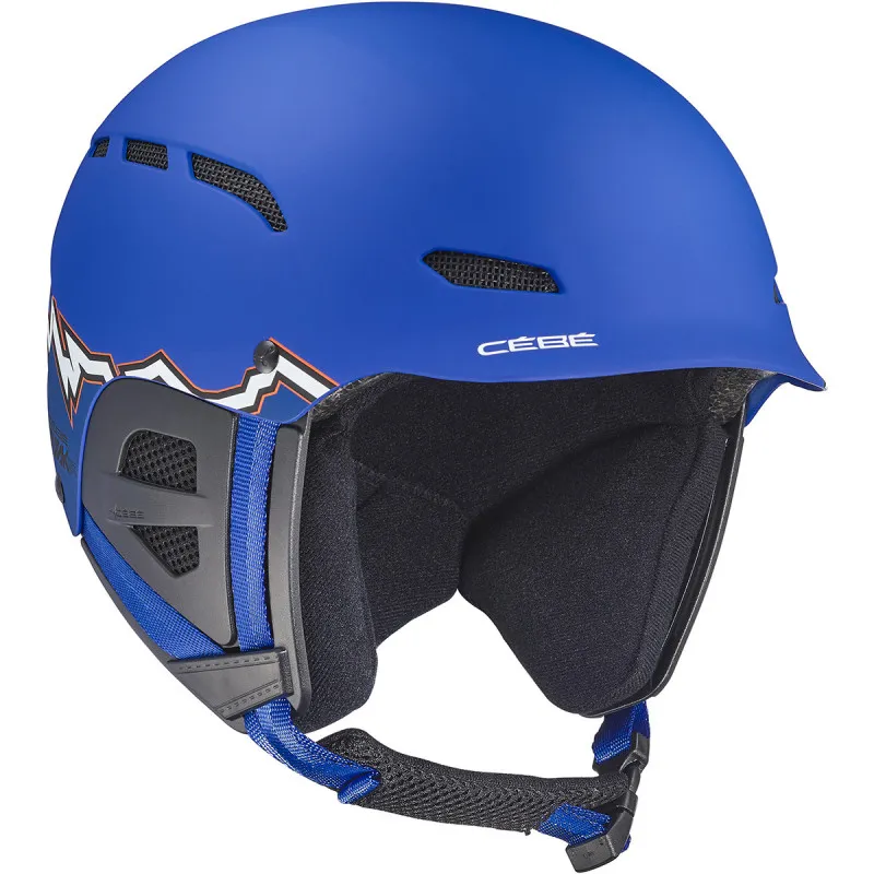 Casco de esquí Cébé Dusk Junior (Nautic Blue Mountain Matte)