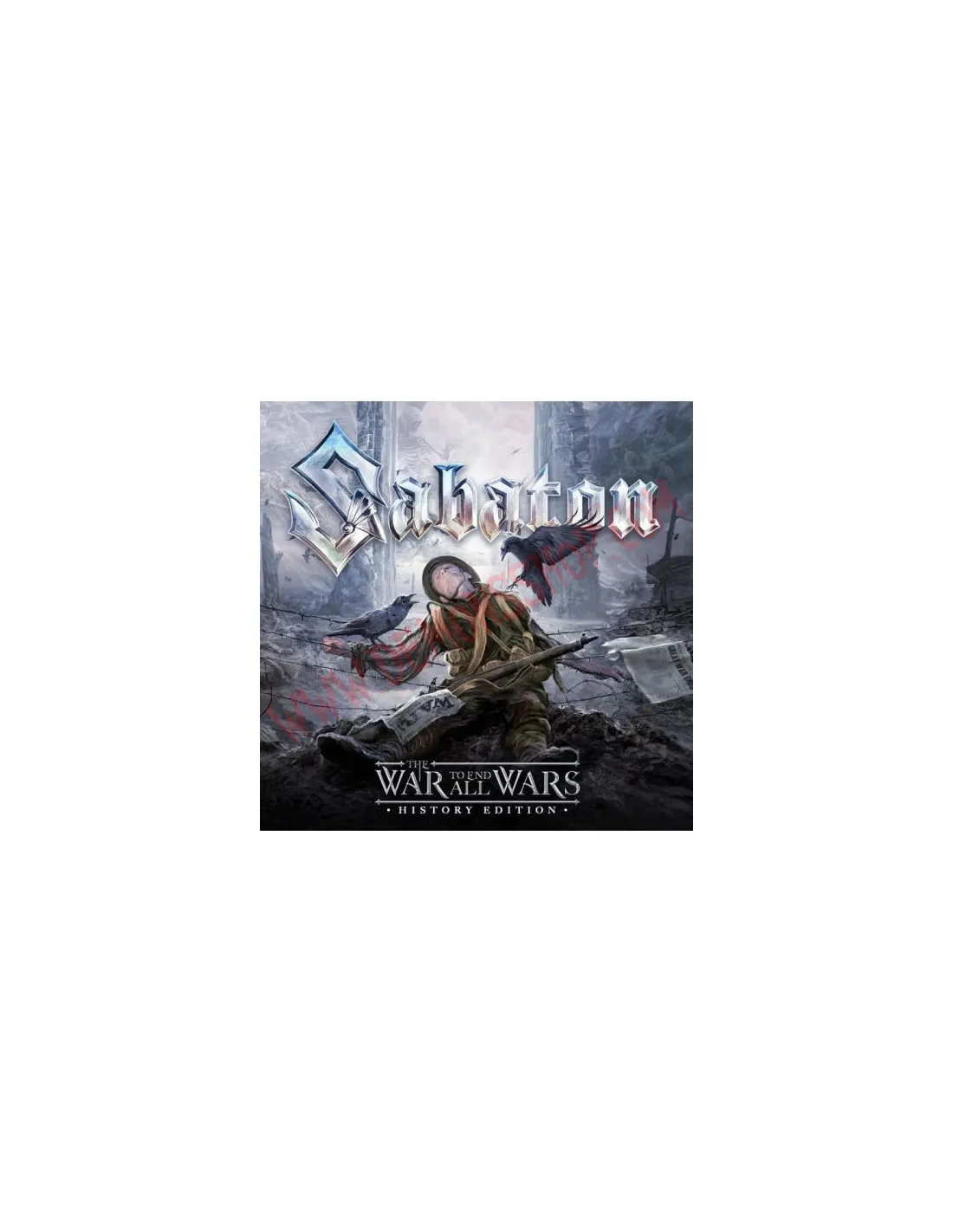 CD SABATON  THE WAR TO END ALL WARS