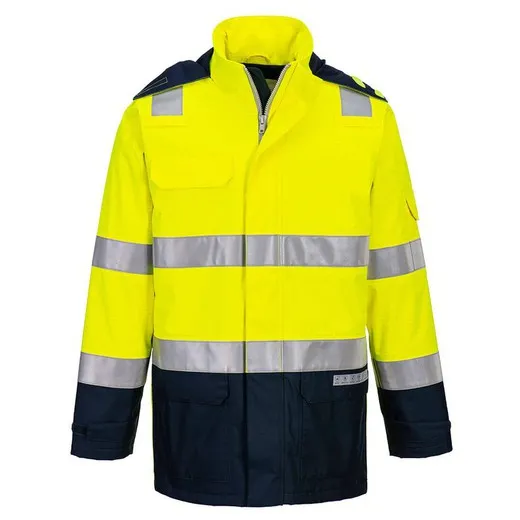 CHAQUETA BIZFLAME RAIN+ HIVIS LIGHT ARC