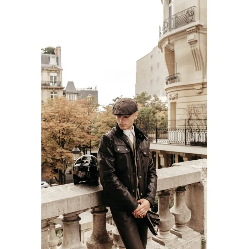 CHAQUETA DE CUERO MONTECARLO (NEGRO)  CONTROLADOR ORIGINAL