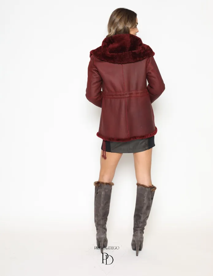 Chaqueta Doble Faz Reversible con capucha